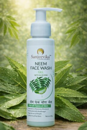 Neem Face Wash Gel with Aloe Vera